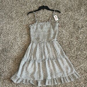 Black and white dress